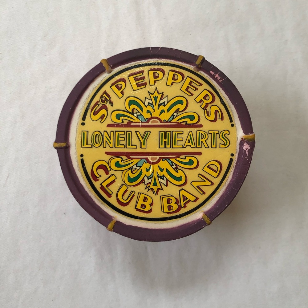 Beatles Sgt Peppers Lonely Hearts Club Band Mini Foam Drum 1999 Subafilms Ltd. - Picture 2 of 6